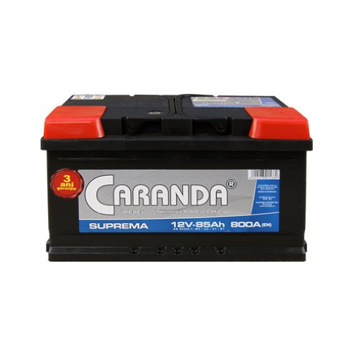 BATERIE AUTO CARANDA SUPREMA 12V 85AH 800A