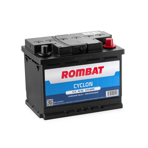 ACUMULATOR ROMBAT CYCLON 12V 62AH 510A