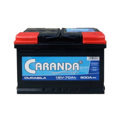 BATERIE AUTO CARANDA DURABILA 12V 70AH 600A