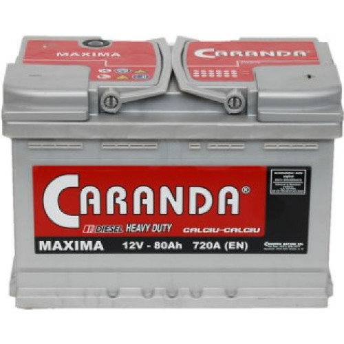 BATERIE AUTO CARANDA MAXIMA 12V 80AH 730A